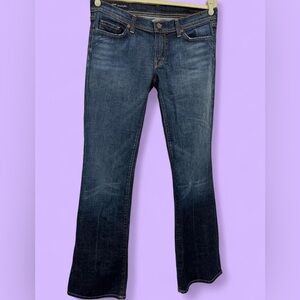 Citizens of Humanity Ingrid # 002 Stretch Low Waist Flair Jeans